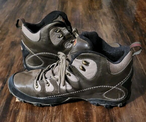 Patagonia Nomad GTX Hiking Boots Gore-Tex Leather Vibram Capilene Size 11.5 main image 4